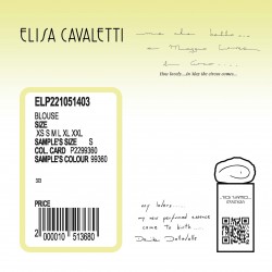 CHEMISIER TUNIQUE SILHOUETTE Elisa Cavaletti ELP221051403