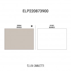 FOULARD LIN BIANCO 190X50CM Elisa Cavaletti ELP220873900
