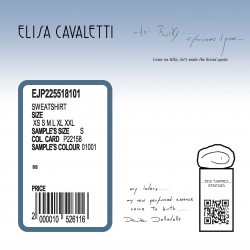 SWEATSHIRT COURT CAPUCHE Elisa Cavaletti EJP225518101