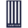 DRAP DE PLAGE YACHT CLUB JACQUARD 95x175 cm